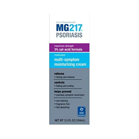 MG217 Psoriasis Medicated Multi-Symptom Cream 3.5 oz (Pack of 3) Cover