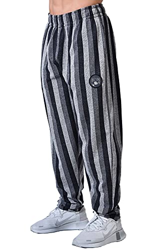 Foto von BGSM Extreme Sportswear Sporthose Jogginghose Trainingshose Bodyhose Bodybuilding Herren anthrazit 1291 3XL