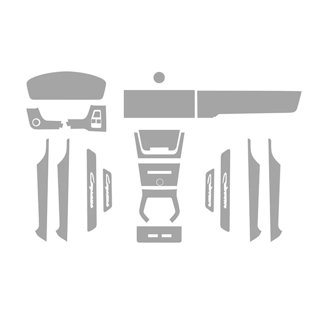 Conpert 3.0T Right Steering Ppf Film For Car For Porsche Cayenne Suv Coupe 3.0T 4.0T 2024, Interior Protection Film Tpu Dashboard Gps Navigation Transparent Sticker Lhd