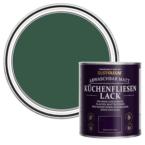 Rust-Oleum abwaschbare Küchenschrankfarbe in dunkelgrün mit Matt Finish - Kiefernwald 750ML