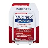 Mucinex Fast-Max Severe Congestion & Cough Caplets, 20ct