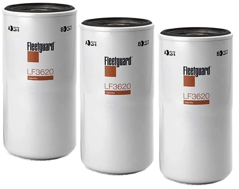 Amazon.com: LF3620 Fleetguard Lube Filter (Pack of 3