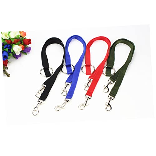 BESPORTBLE Double Dog Leash for Small Pets Dog Hauling Cable Walking Belt Dual Clips for Control
