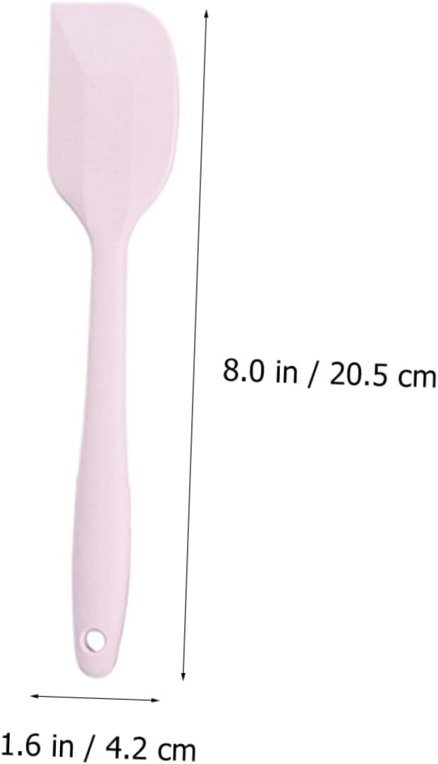 Kids Baking Kit 5Pcs Set Silicone and Stainless Steel Tools Pink