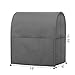 Luxja Dust Cover Compatible with 6-8 Quart Stand Mixer, Cloth Cover with Pockets for Stand Mixer and Extra Accessories (Compatible with 6-8 Quart Stand Mixer), Gray