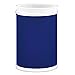 Kraftware Rainbow Oval Wastebasket with Plastic Liner, Adding Color to The Bathroom and All Other Rooms in The Home or Entertainment Space, 13 Quart Capacity, 2 piece Set, Royal Blue