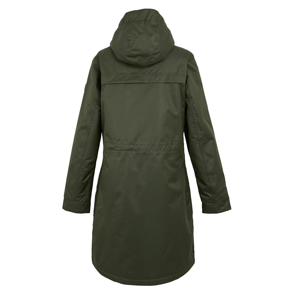 Regatta Damska kurtka wodoodporna Romine II - ciemny khaki/czarny - 14