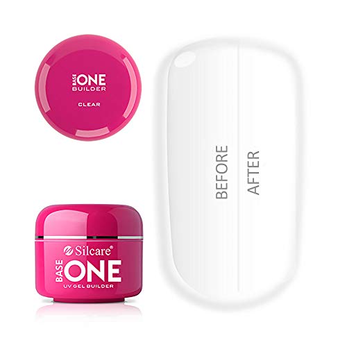 Base un claro 15 g UV Gel constructor de uñas libre de ácidos archivo Off Gel Silcare