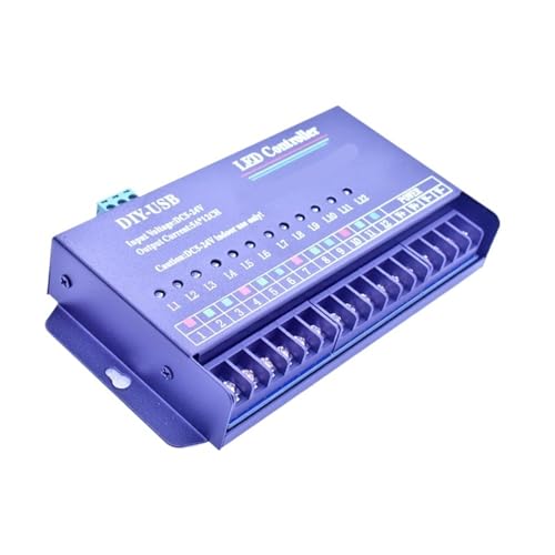 Contrôleur d'auto-programmation USB à 12 canaux LED RVB monochrome - 4