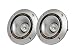 VOYZ 300 Watt 3.5" Piezo Super Horn Tweeters Aluminum Diaphragm 4-8 ohms 1 Pair (2pcs) (PET-1919L)