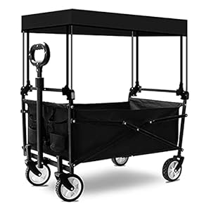 Garden Trolley Tuintrolley Voor Buiten, Opvouwbare En Draagbare Opbergtrolley Voor Kamperen/Vissen/Reizen, Draagvermogen…