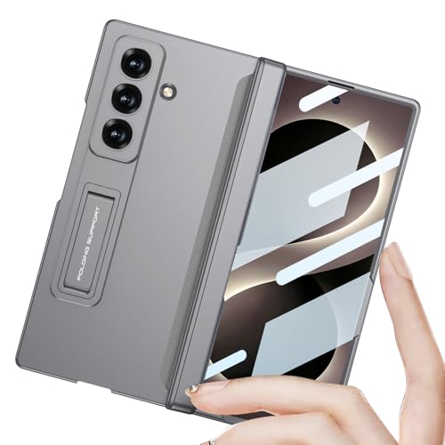 Coque magnétique Galaxy Z Fold 8 avec support horizontal et vitre intégrée - 5