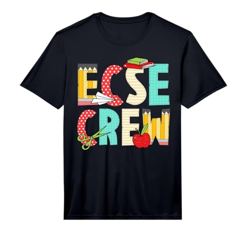 Mens ECSE Crew ECSE Teacher Early Childhood Special Education Performance T-Shirt
