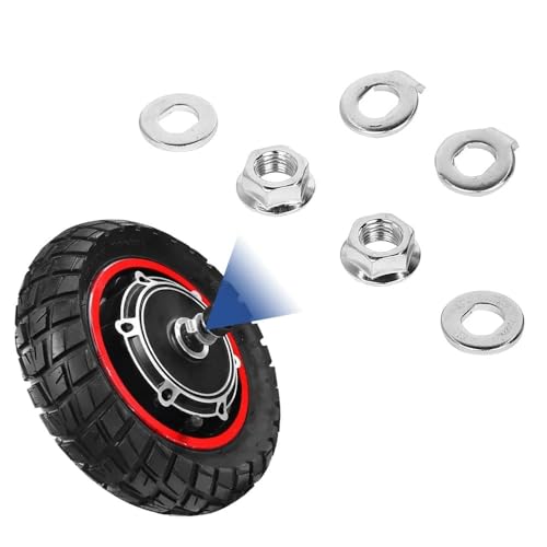 YUYUEMI Wheel Nut for KUGOO M4/M4 Pro Electric Scooter Driving Wheel Screw Gasket M4 Scooter Hub Axle Nuts