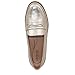 LifeStride Womens Malta Loafer Platino Gold Metallic 8.5 M