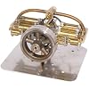 Mini H4 Steam Engine Model, 909045mm Mechanical Engine Without Boiler, DIY Metal Engines Collectible for Model Ship & Car Power