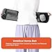 Umbilical Hernia Belt for Men and Women, Belly Button Hernia Belt for Men, Abdominal Binder for Hernia with Soft Compression Pad, Pain and Discomfort Relief(Large)