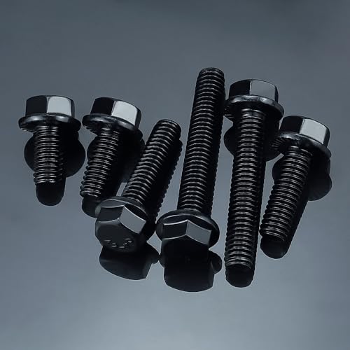3/8-16 x 1-1/2" Flanged Hex Bolts (10 pcs), 18-8 (304) Stainless Steel, External Hex Drive, Hexagon Head Bolts Screws with Flange Washer, Fayeploo by Fayeploo - Used condition - Image 3