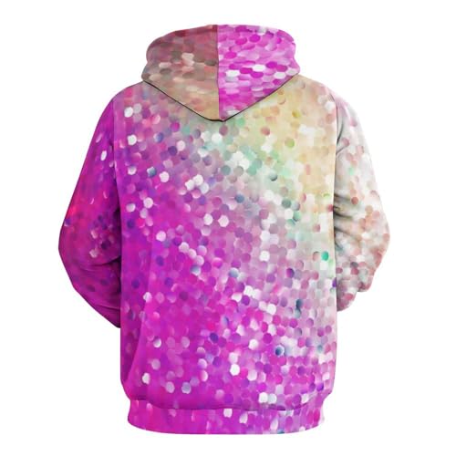 Sweats à capuche fini les looks ternes pull brillant UMENG S