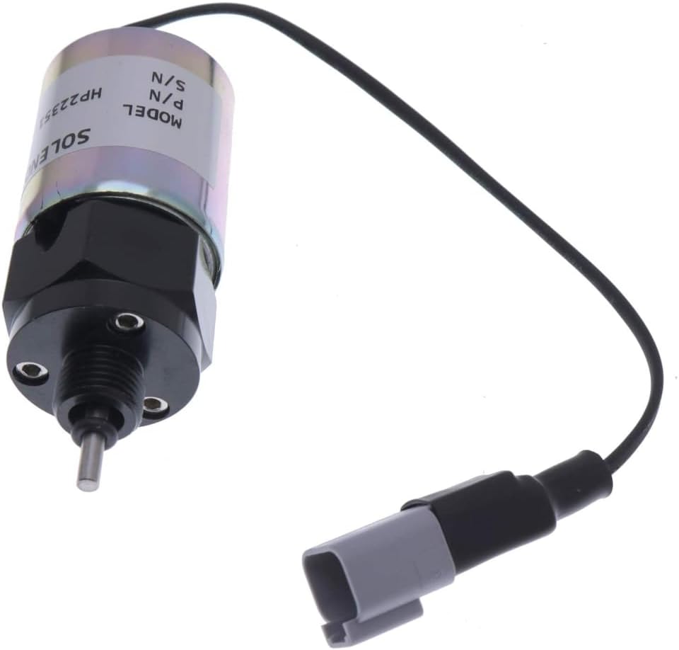Throttle Solenoid, Compatible with Perkins GR 404D-22TA HO HR 404C-22T Engine, 185206530, Replacement Part