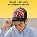 Disney boys Toddler Hat for Boyâ€™s Ages 2-7, Lightning Mcqueen Kids Cap, Washed Sunhat Baseball Cap, Black Red, 4-7 Years US