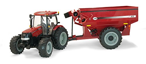 TOMY Big Farm Puma with Grain Cart Vehicle