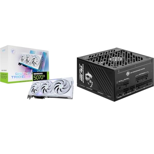 yOtBbN{[hdZbgz MSI GeForce RTX 5070 Ti 16G GAMING TRIO OC WHITE OtBbN{[h VD9040 + MPG A850GS PCIE5 PCIe 5.1/ATX 3.1Ή PCd