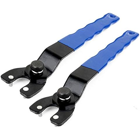 HUAHA Angle grinder wrench for Bosch & Other Grinders,SEWA20 Adjustable Lock-Nut Grinder Wrench(2Pack) Cover