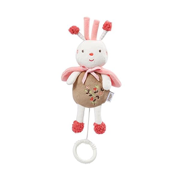Fehn 055030 Mini-Spieluhr Pferd COLOR Friends – Kuscheltier & Einschlafhilfe: Die schöne Melodie „Für Elise“ beruhigt in…