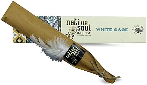 Native Soul Incense Smudge Sticks | PALO SANTO & COPAL | 1 Box = 15g (1)