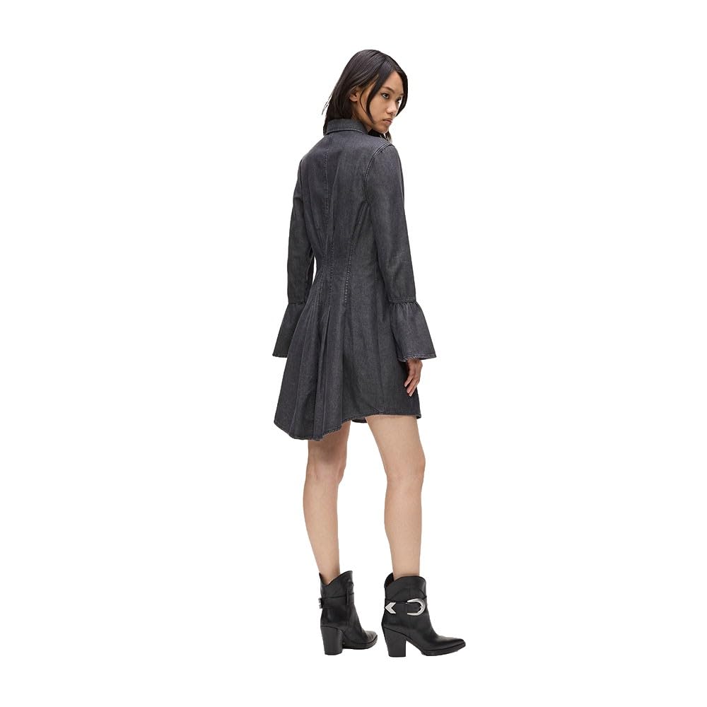 Karl Lagerfeld Jeans Damen Wide Sleeve Denim Dress