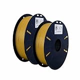 Lion 3D PLA Printing Filament 1.75mm for 3D Printers- Smooth Printing Material with Wide Color Option (1 kg Spool) (Gold)