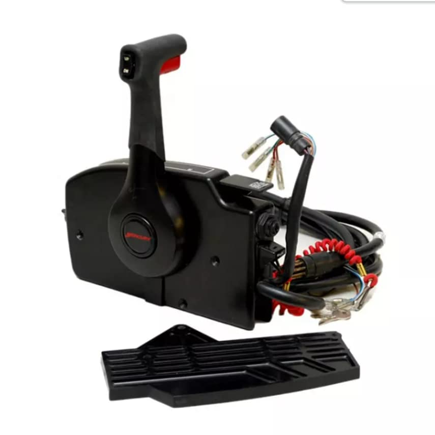 Side Mount Romote Control Box 881170A14 for Mercury Outboard Boat Motor Engine 4 Stroke 14 Pins Connector 20FT Harness