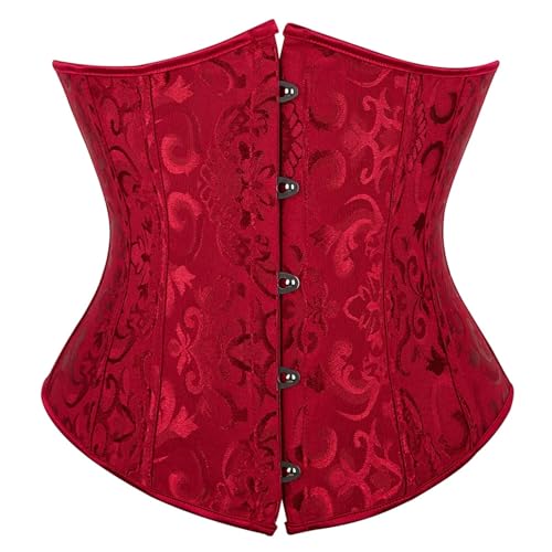 Bustier brodé femme avec corset de taille classique et costume fête