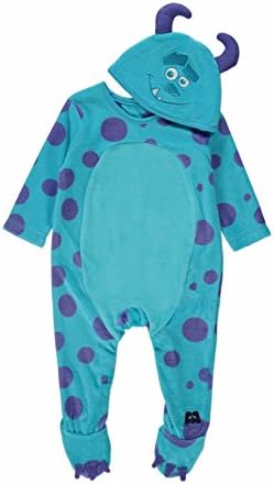 Disney Pixar Monsters Inc Sulley Pyjama Combinaison Pour Enfant 6 9 Mois Bonnet Fabrique Par Baby Par Disney George Amazon Fr Jeux Et Jouets