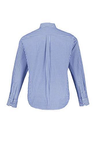 Jp 1880 Camicia A Quadri, Cobalto Chiaro, L Uomo - 4