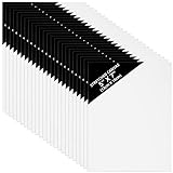 GEEIGNET FÜR KINDER, ANFÄNGER & PROFIS: Dieses Mal Leinwand Set eignet sich sowohl für Kinder und Anfänger als auch für Profi Künstler. Da jedes Öl- und Acryl Leinwand Set 24 Leinwände enthält, sind diese besonders für einen Kunstkurs ideal. Neben Öl- und Acrylfarben kann die Leinwand auch zum Skizzieren und Zeichnen verwendet werden.