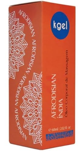 Óleo de Massagem Corporal Kgel Erótica Sensual Tântrica Afrodisíaca 60 mL