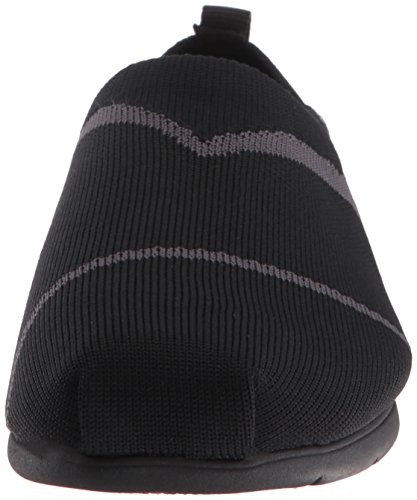 Skechers BOBS from Skechers Women's Plush Lite Bobby Sox Flat, Black, 10 M US