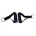 2Pcs/Pack Tricep Rope Cable Exercise Ftness Machine Attachments Bar Dip Station Resistance Band
