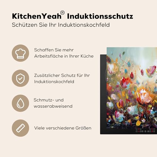 KitchenYeah© Herdabdeckplatte Einteilig Herdabdeckung Abdeckplatte für – Ansicht 3