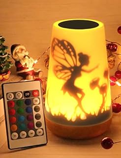 Mostof Fairy Night Light with Remote for Bedroom, Touch Control, Timer, Rechargeable (Fairy-16 Colors)