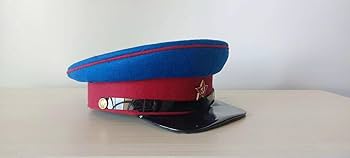 Amazon.co.jp: WW2 ソ連軍 NKVD 内務人民委員部 制帽 軍帽 レプリカ