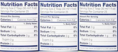 Torani Syrup Sugar Free Variety (3 pack) Strawberry, Peach & Coconut