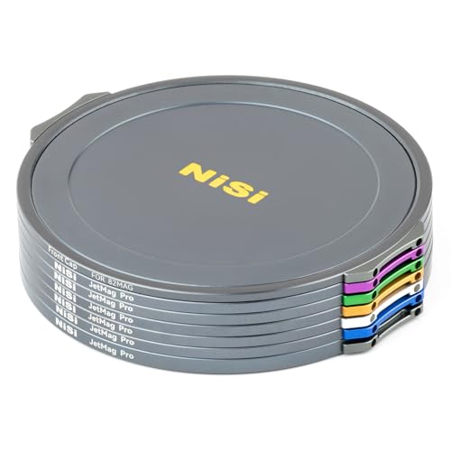 Image of NISI JETMAG Pro 82MAG Front Cap, Magnetic Quick-Release, Metal Construction, Professional Filter Protection