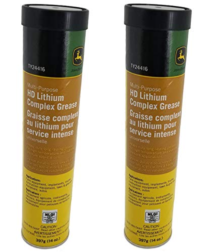 multipurpose lithium grease - John Deere Multi-Purpose HD Lithium Complex Grease (Set of 2) - TY24416