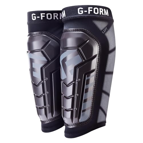 G-Form Pro-S Vento Soccer Shin Guard - Machine-Washable Performance Shin Guards - Flexible SmartFlex...