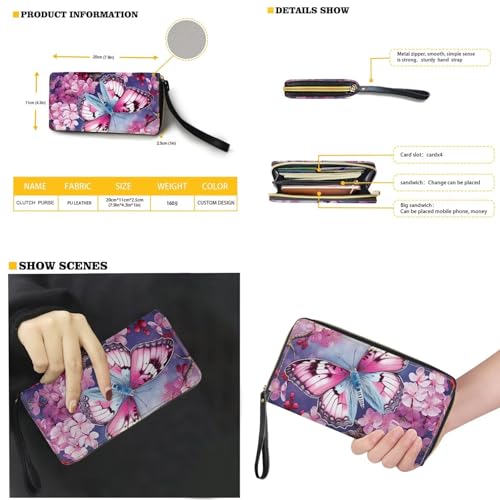 Women Purse Handbags Wallet Sets Leather Shoulder Tote Bag for Women,Top Handle Purse with Wrist Wallet Bag3