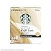 Starbucks Medium Roast K-Cup Coffee Pods — Vanilla Caffè Latte for Keurig Brewers — 4 boxes (24 pods total), 6 Count (Pack of 4)