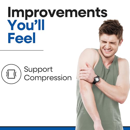 ARMSTRONG AMERICA Bicep Tendonitis Brace, Bicep Band & Upper Arm Compression Sleeve I Triceps & Biceps Muscle Support For Upper Arm Tendonitis Pain Relief Or Bicep Strains (S/M Bicep 6 to 10") - Image 5